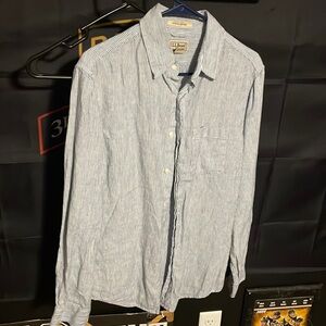 LL Bean long sleeve button up